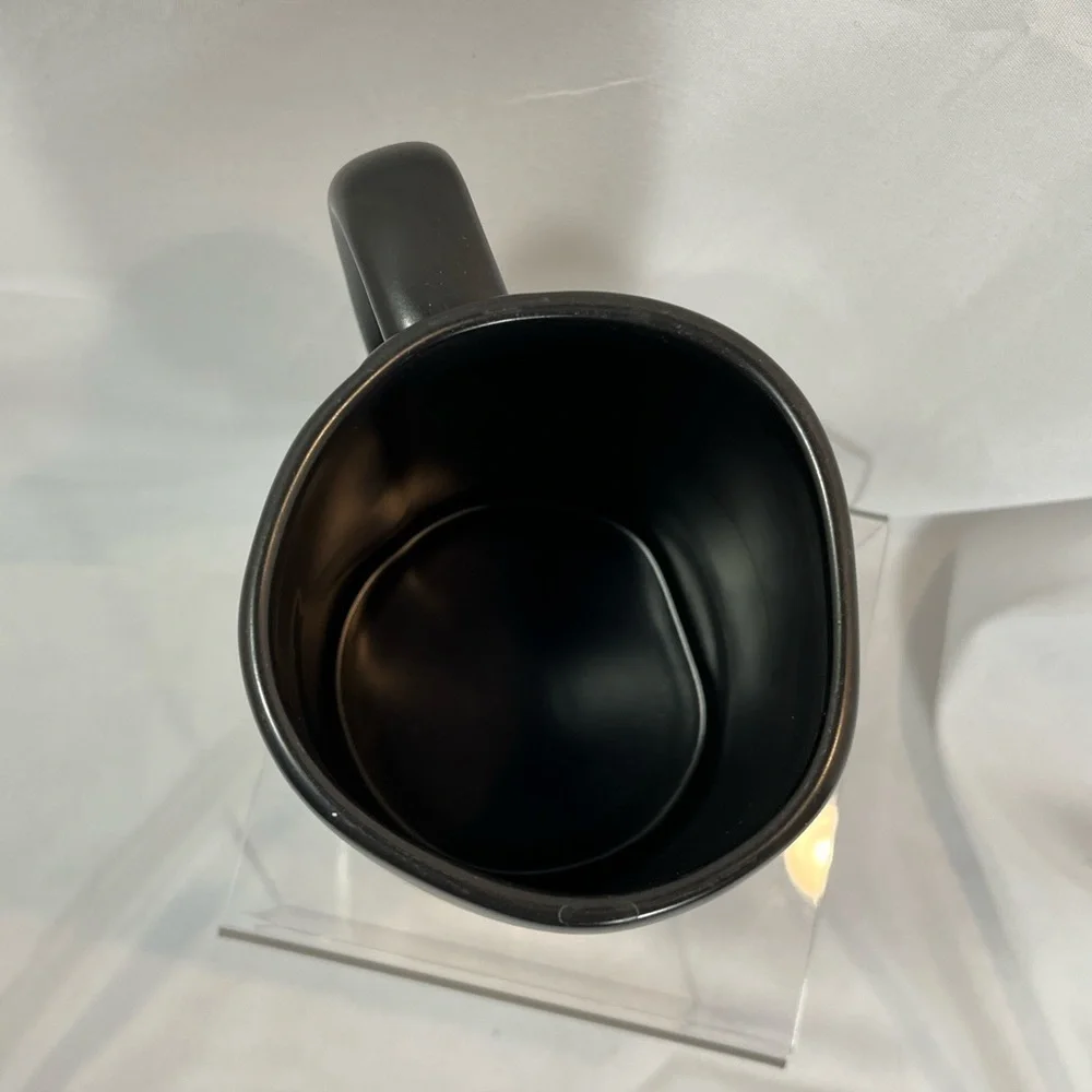Rae Dunn Black “GULP” Mug